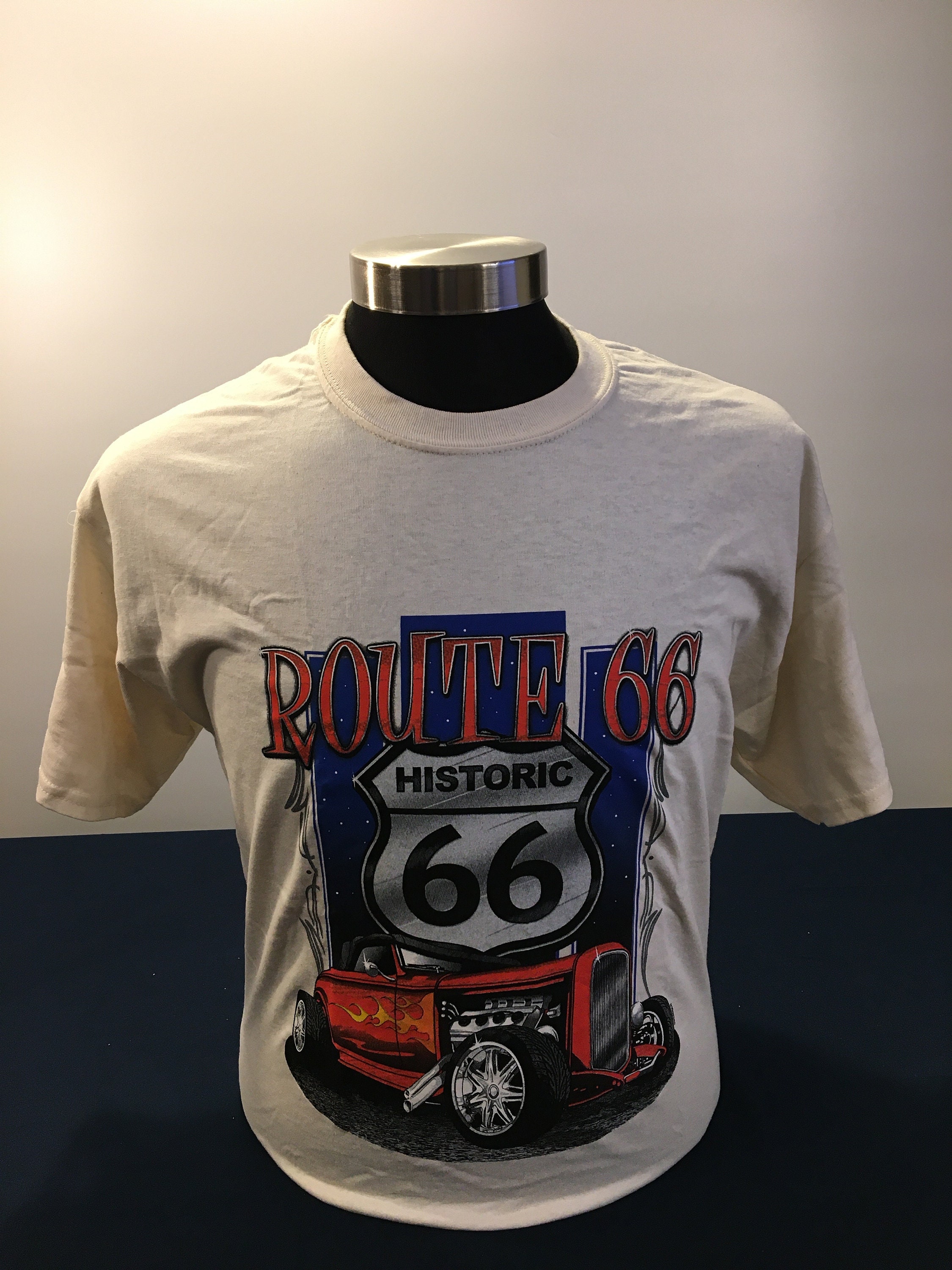 Sweatshirt Vintage Moto Route 66 - Design Rétro Aventure Voyage - Pour Hommes, Motards, Fans De Road Trip - 3