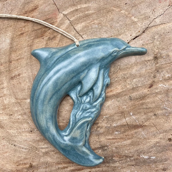 Ceramic Dolphin Wall Art - Etsy