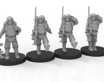 Lunar Auxilia Parade Troops - ThatEvilOne