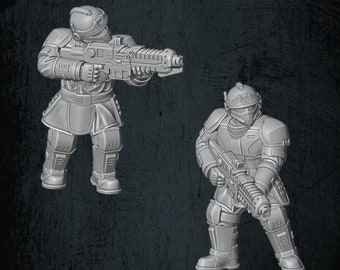 Solaryn Dragoon Stormtrooper Special Weapons - Quartermaster 3D