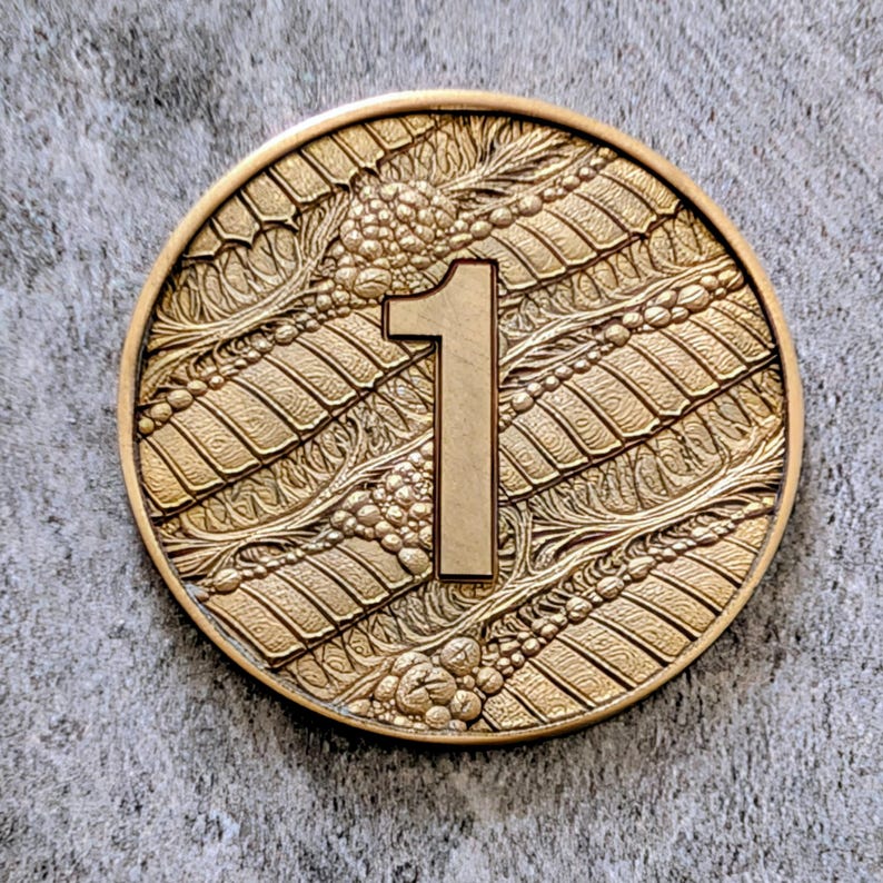 Wargaming Objective Markers Set – Laser Embossed Metal Tokens ...
