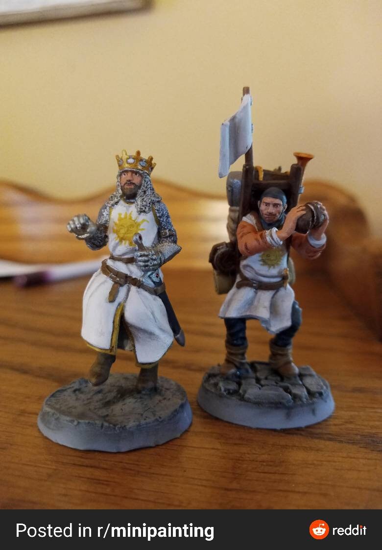 King Arthur and Patsy Highlands Miniatures Etsy Australia