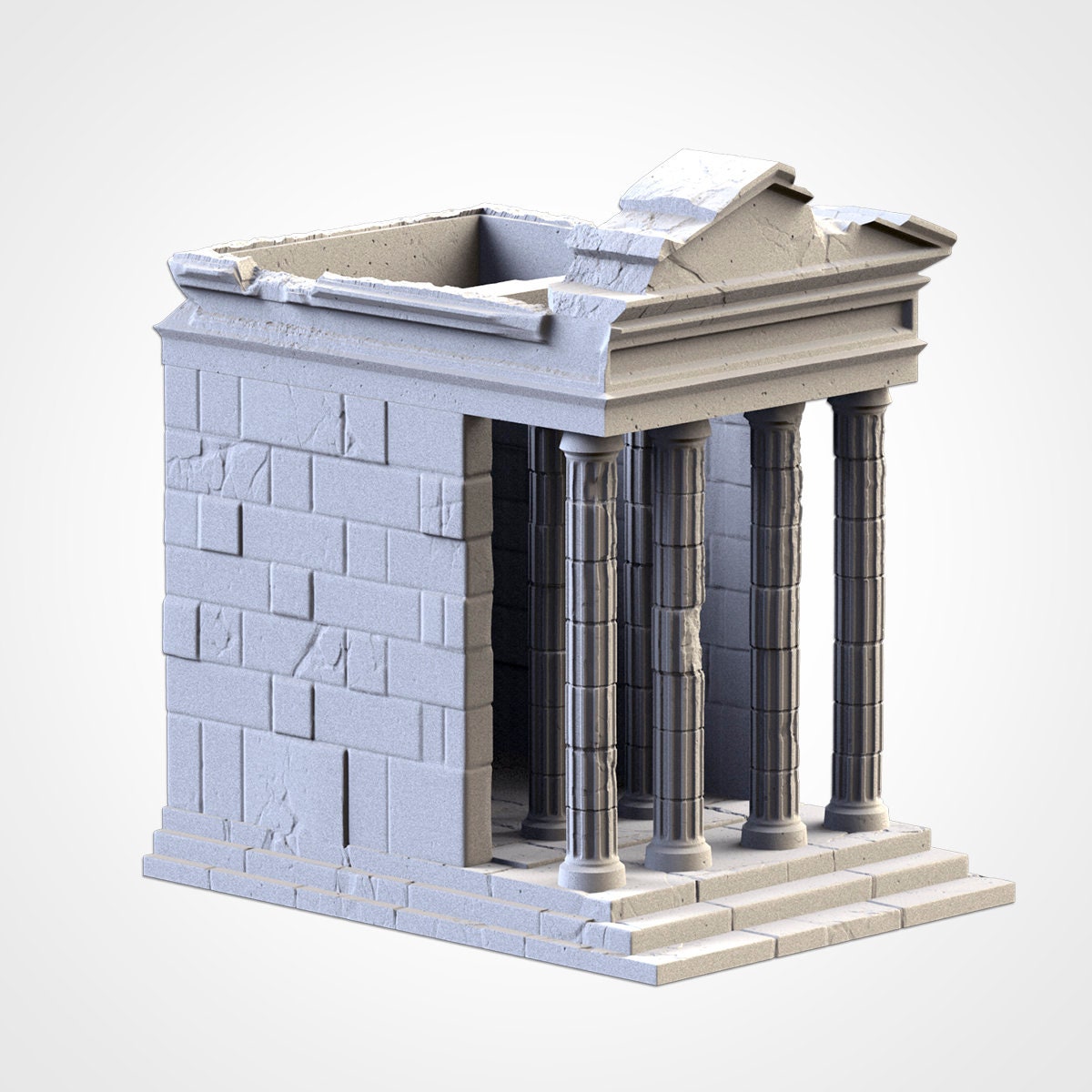 Scaley Temples Classic Temples - Txarli Factory - Etsy