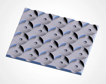 25mm Round to 25mm Square Adaptor Trays - Txarli Factory Designs