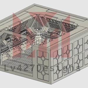 Industrial Dead-End Corridor - LV-427 Designs