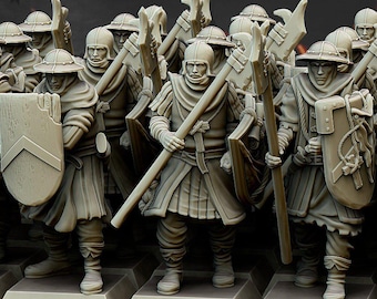 Men at Arms - Highlands Miniatures