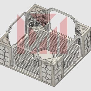 Industrial 4-Way Corridor - LV-427 Designs