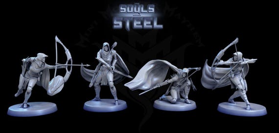 Argent Conscripts - Souls Within Steel - Mini Monster Mayhem