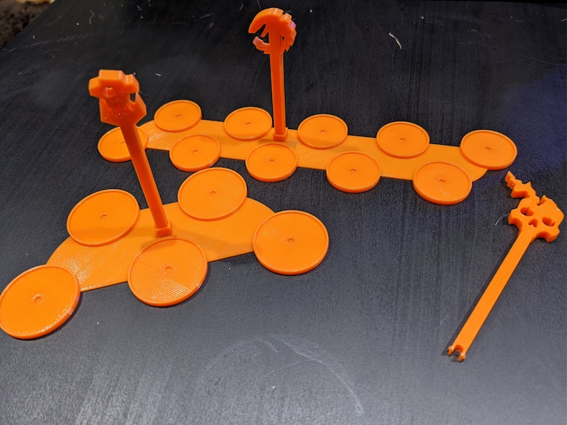 SnapTrays - Magnet ready movement trays with interchangeable handles image 1