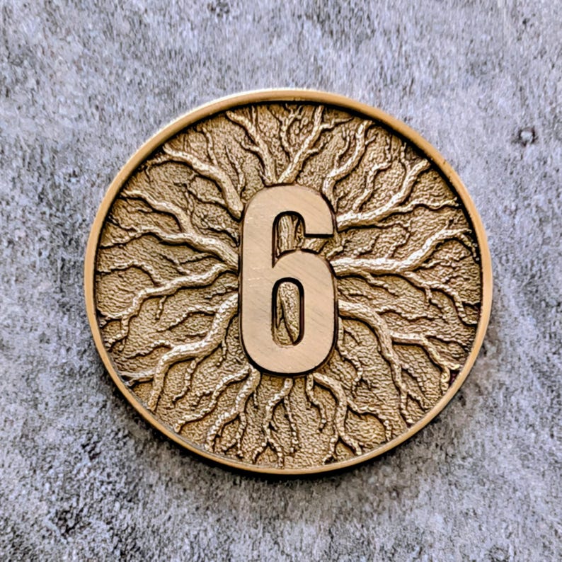 Wargaming Objective Markers Set – Laser Embossed Metal Tokens ...