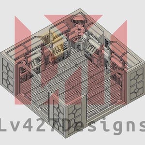 Standard 2-Way Corner Corridor - LV-427 Designs