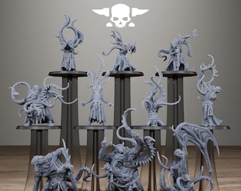 Corrupted Guard Possessed Demons  Corrupted Resin Miniatures for Sci Fi Wargaming, RPGs & Tabletop Gaming - StationForge