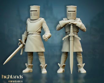 The Black Knight - Highlands Miniatures