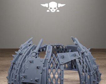 Orkaz Arena - Resin Terrain Piece and Gladiator Pit Terrain for Sci-Fi Wargaming Terrain - StationForge
