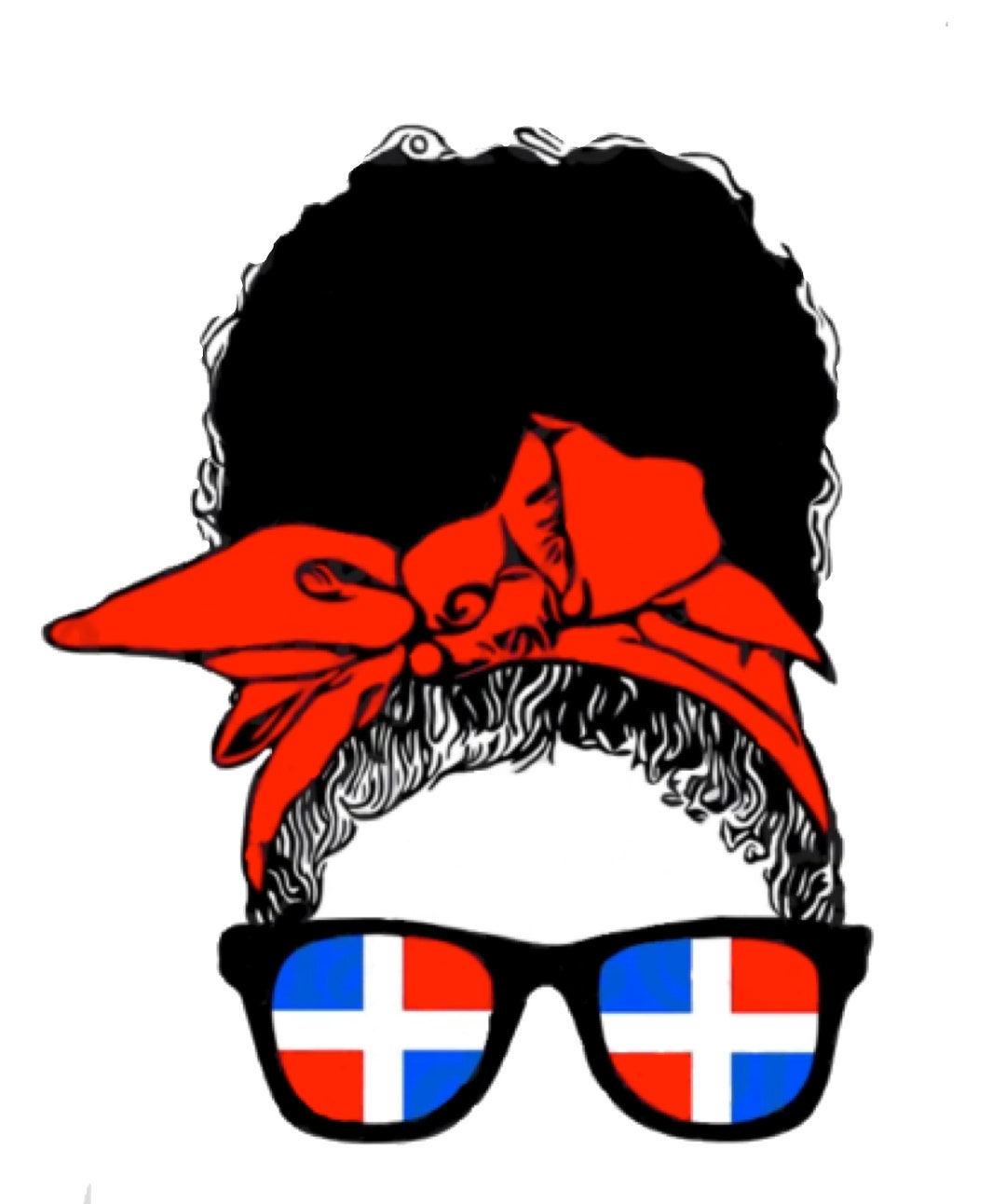 DOMINICAN REPUBLIC Flag Vinyl Stickers-decals - Etsy