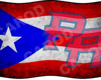 Puerto Rico flag vinyl stickers-decals, Calcomania Bandera de Puerto Rico #16