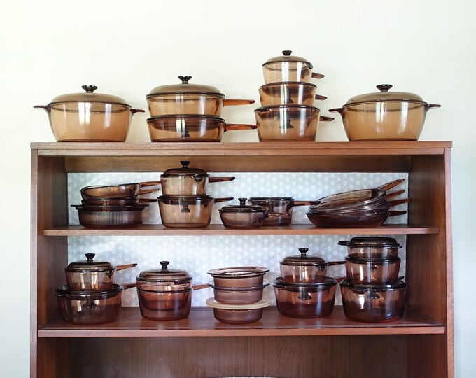 Visions Cookware Set Corning Ware Pots Pans & Skillets Etsy