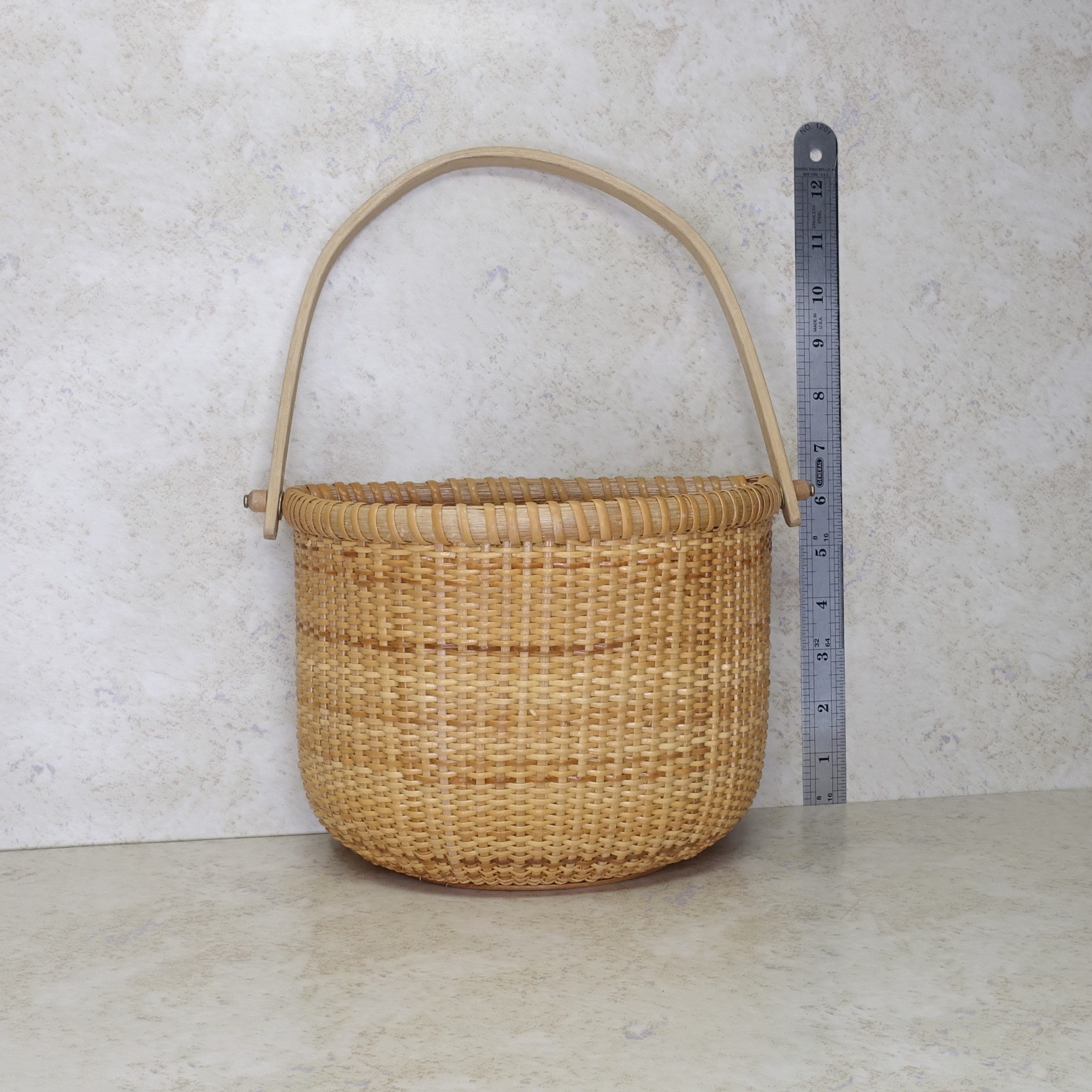 Hanging Wicker Basket Hanging Mail Sorter Vintage Hanging Etsy