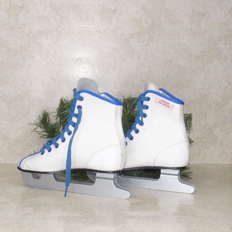 Vintage Children's Ice Skates Lake Placid Double Blade Etsy