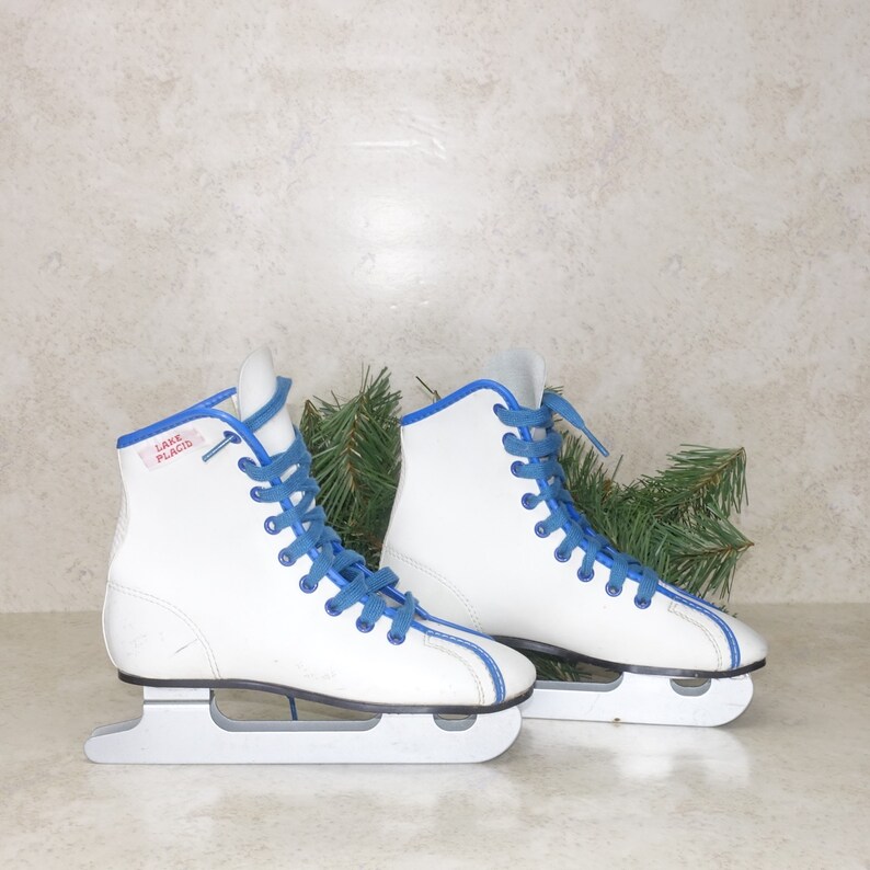 Vintage Children's Ice Skates Lake Placid Double Blade Etsy