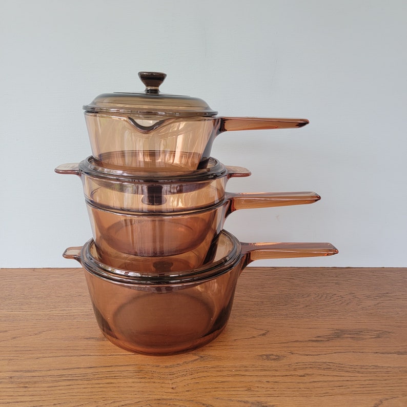 Visions Cookware Set Corning Ware Pots Pans & Skillets Etsy