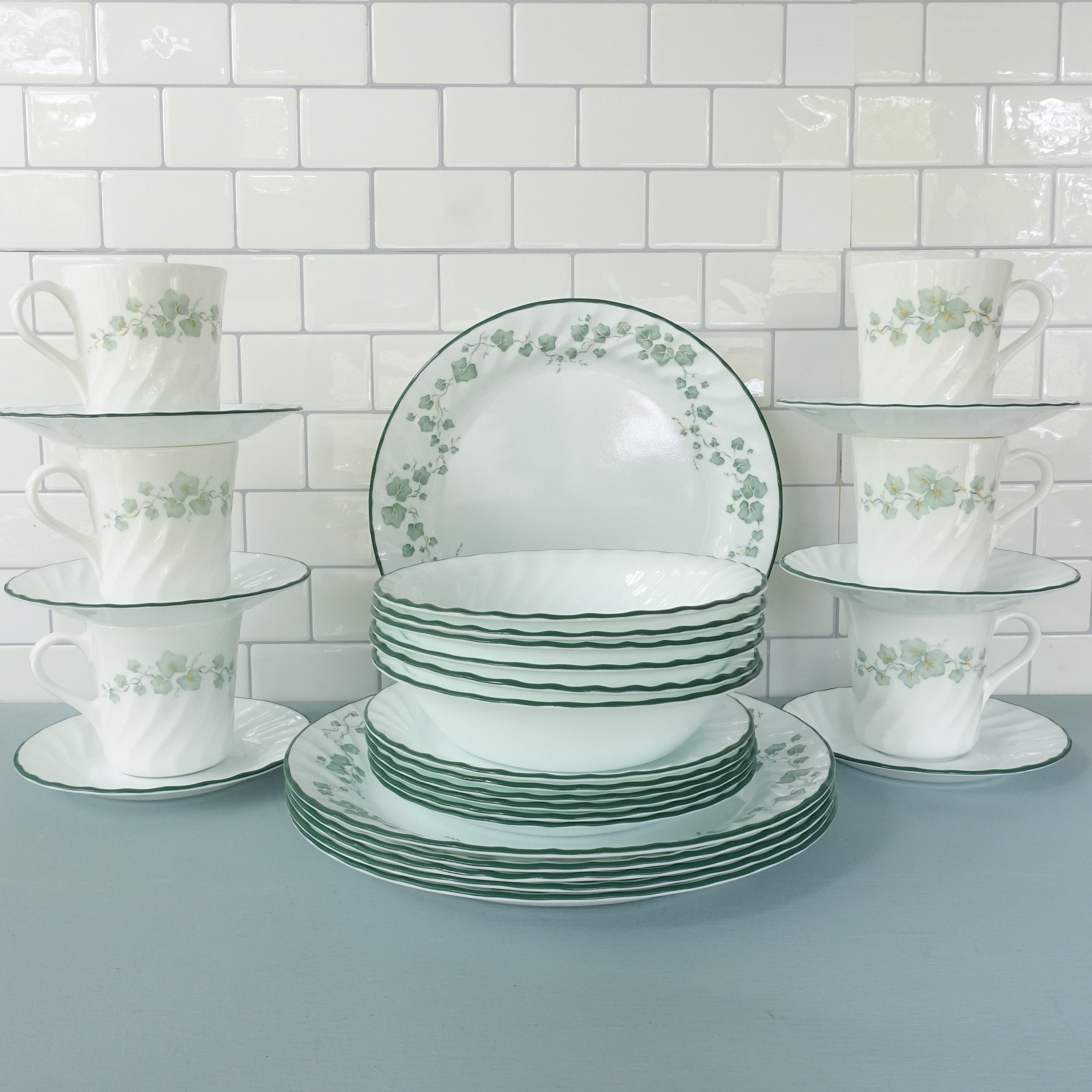 Callaway Corelle Setting for 6 30 Piece Dinnerware Set Etsy