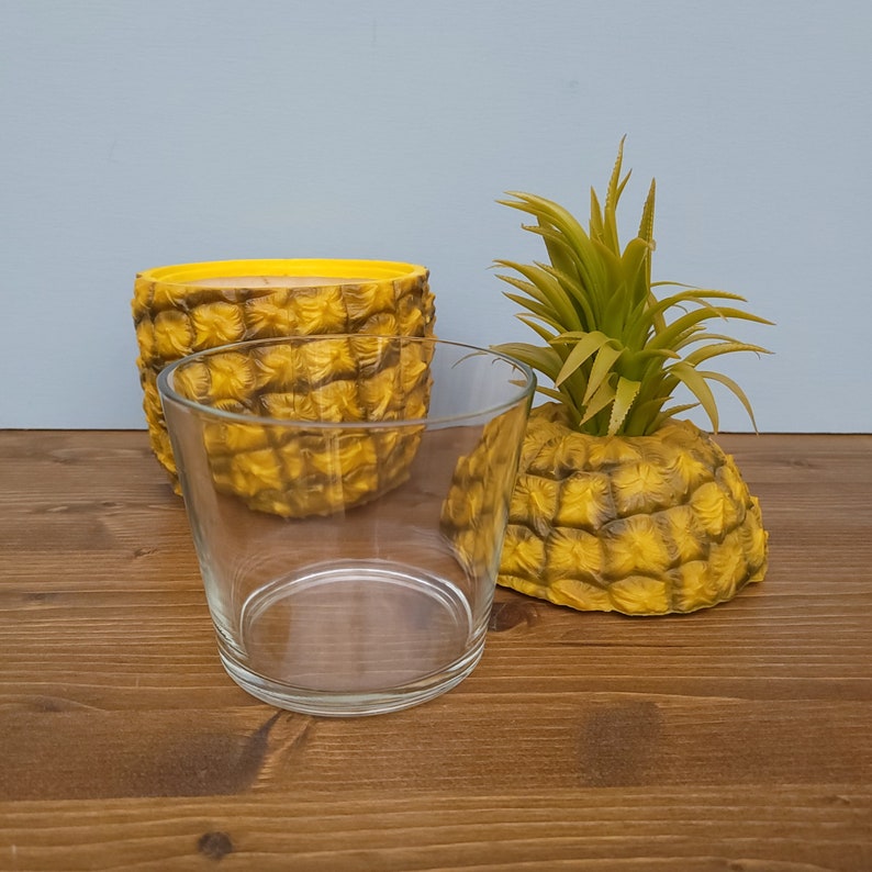 VINTAGE Evers Pineapple Plastic Ice Bucket 1970s Plastic Etsy