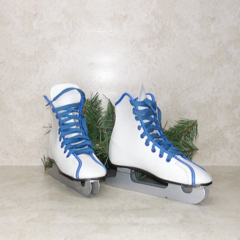 Vintage Children's Ice Skates Lake Placid Double Blade Etsy