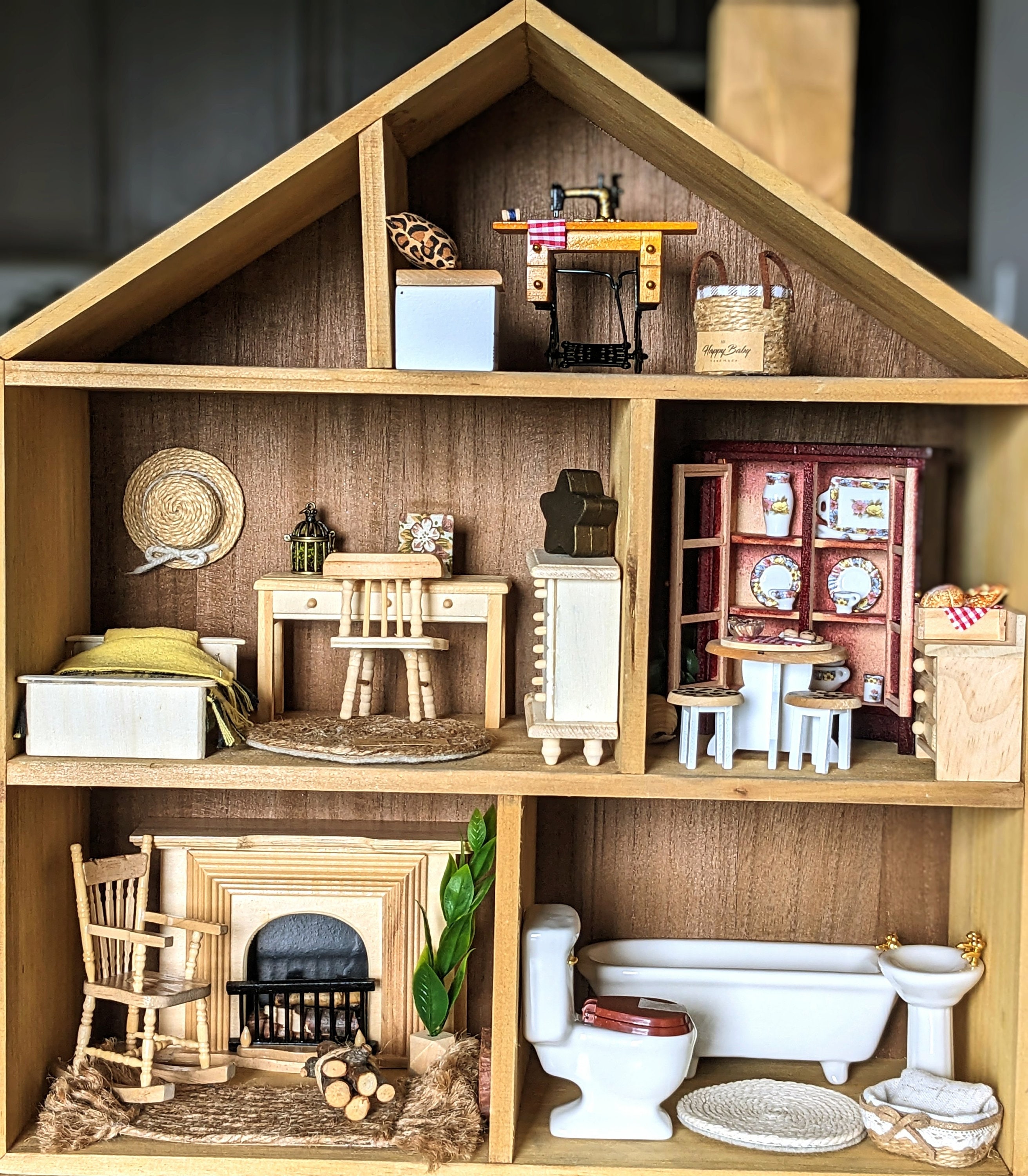 Doll House Mobili X Casa Delle Bambole Mobili Case In Legno Per