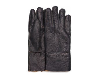 Handmade Sheepskin Shearling Gloves | Women's Warm Winter Gloves