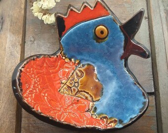 145 Cast Iron Rooster Soap Dish Inventory No