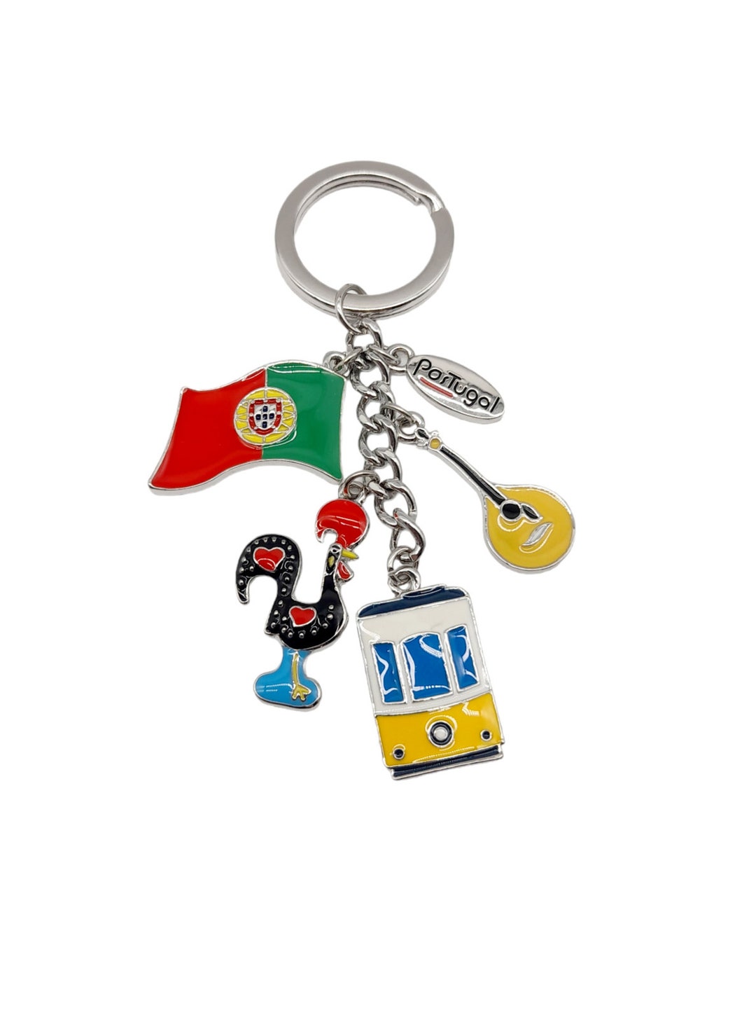 Portuguese Souvenir Key Ring. Perfect Portuguese Gift. Keyring
