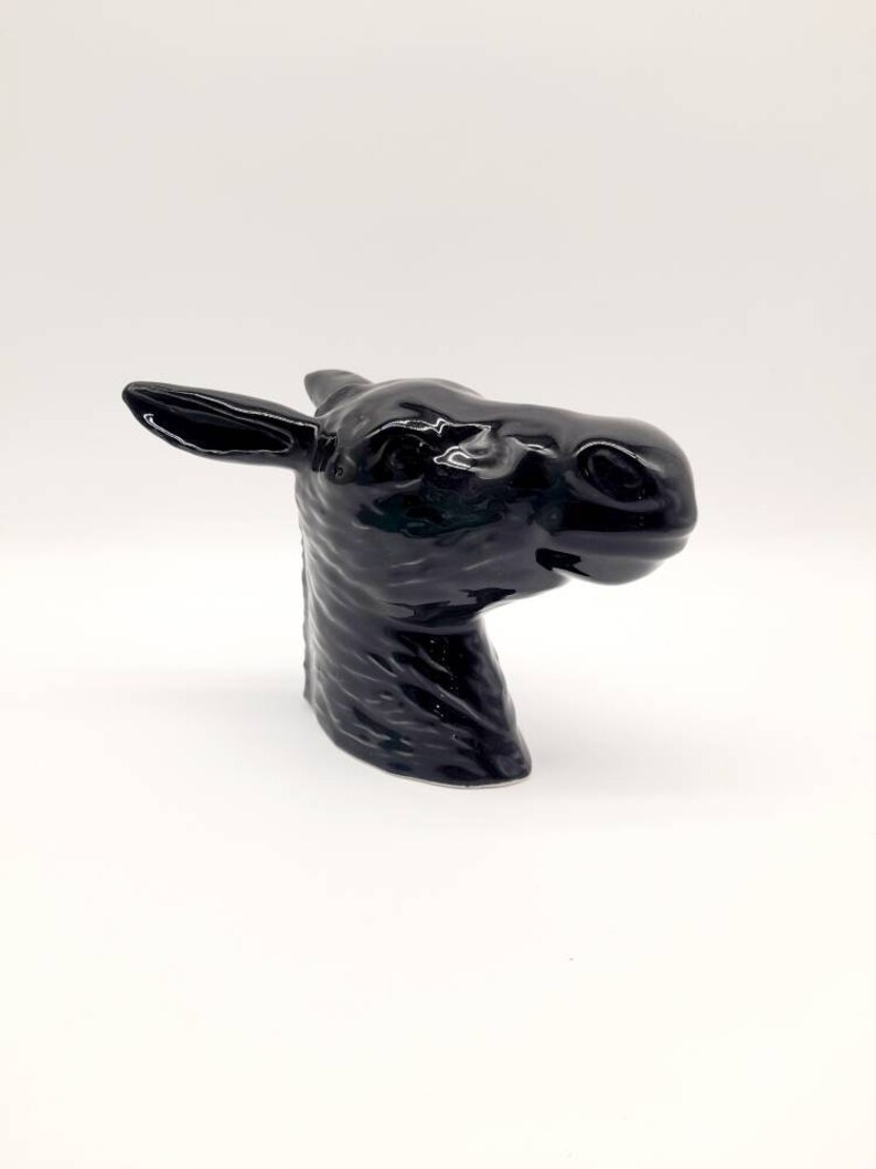Ceramic Animal Head. CERAMIC Donkey Portuguese Handmade Etsy