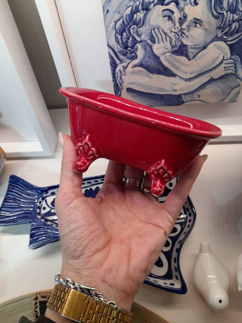 Ceramic Decorative Soap Dish Holder Shower Bar Soap Tray for Etsy