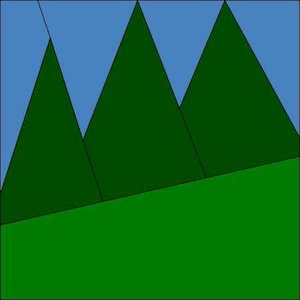 Reise zum Wald Block