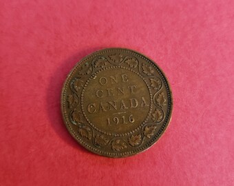 カナダ ラージセント硬貨 ジョージ5世 1916年 - Etsy 日本