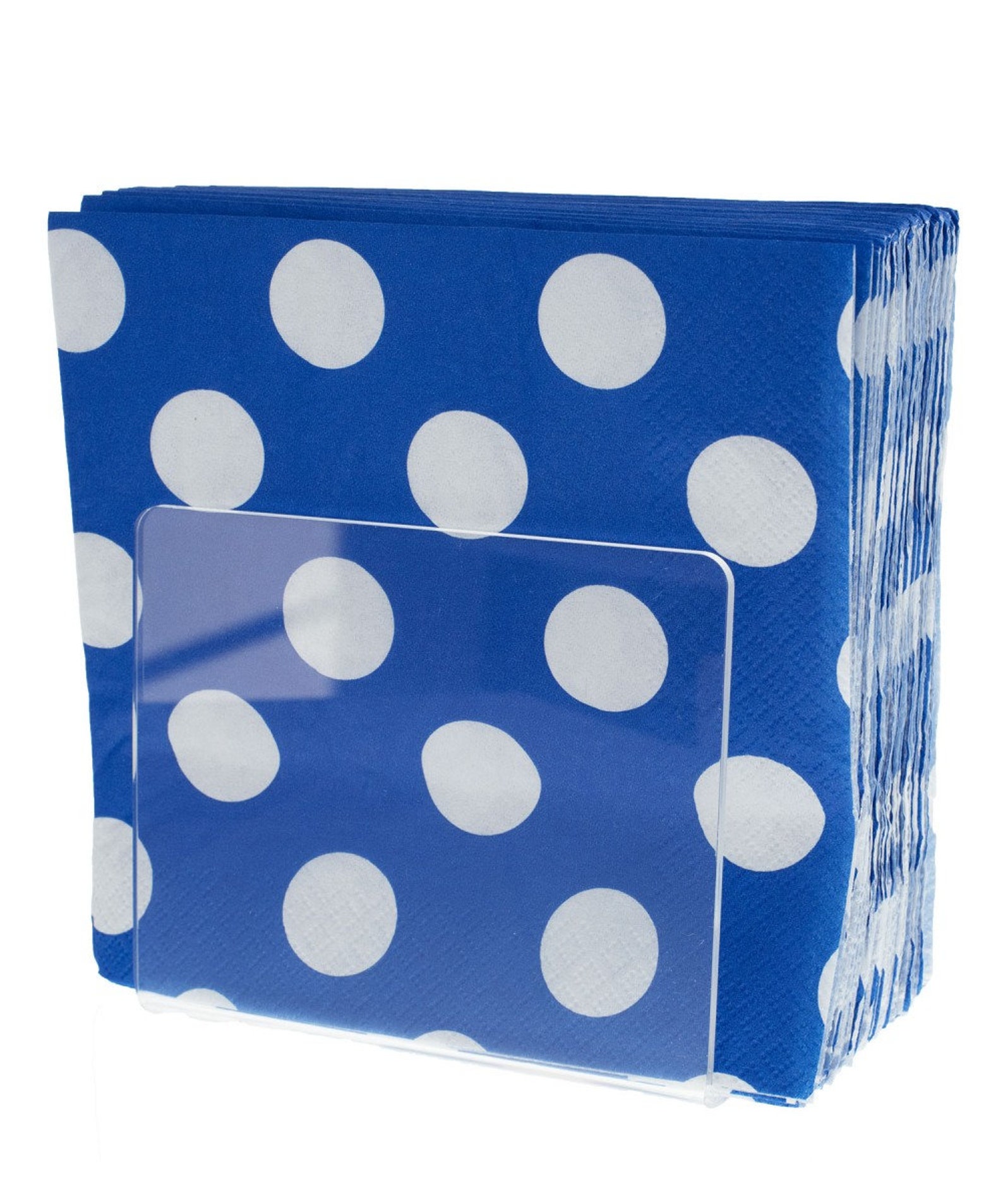 Clear Acrylic Napkin Holder Upright Style Made in the USA Etsy