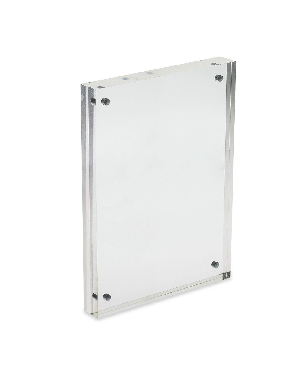 Acrylic Photo Block Frames 4x6/6x4 or 5x7/7x5 Etsy