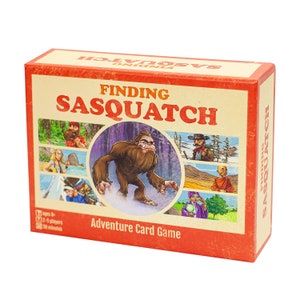 Finding Sasquatch Adventure Card Game Set Sasquatch Bigfoot