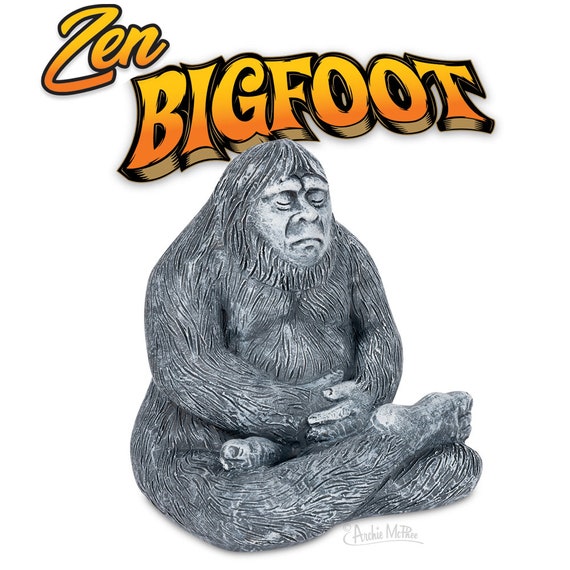 Accoutrements 3 Piece Meditating Bigfoot Set - Colors May Vary 