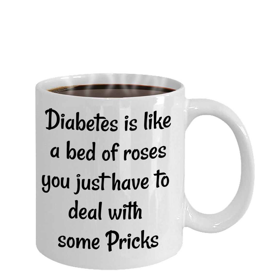 Diabetic Mug Diabetes Awareness Type 1 Diabetes Gift Etsy