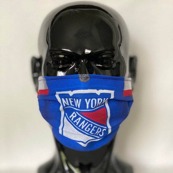 New York Rangers Winter Classic NHL Jersey Mask Etsy