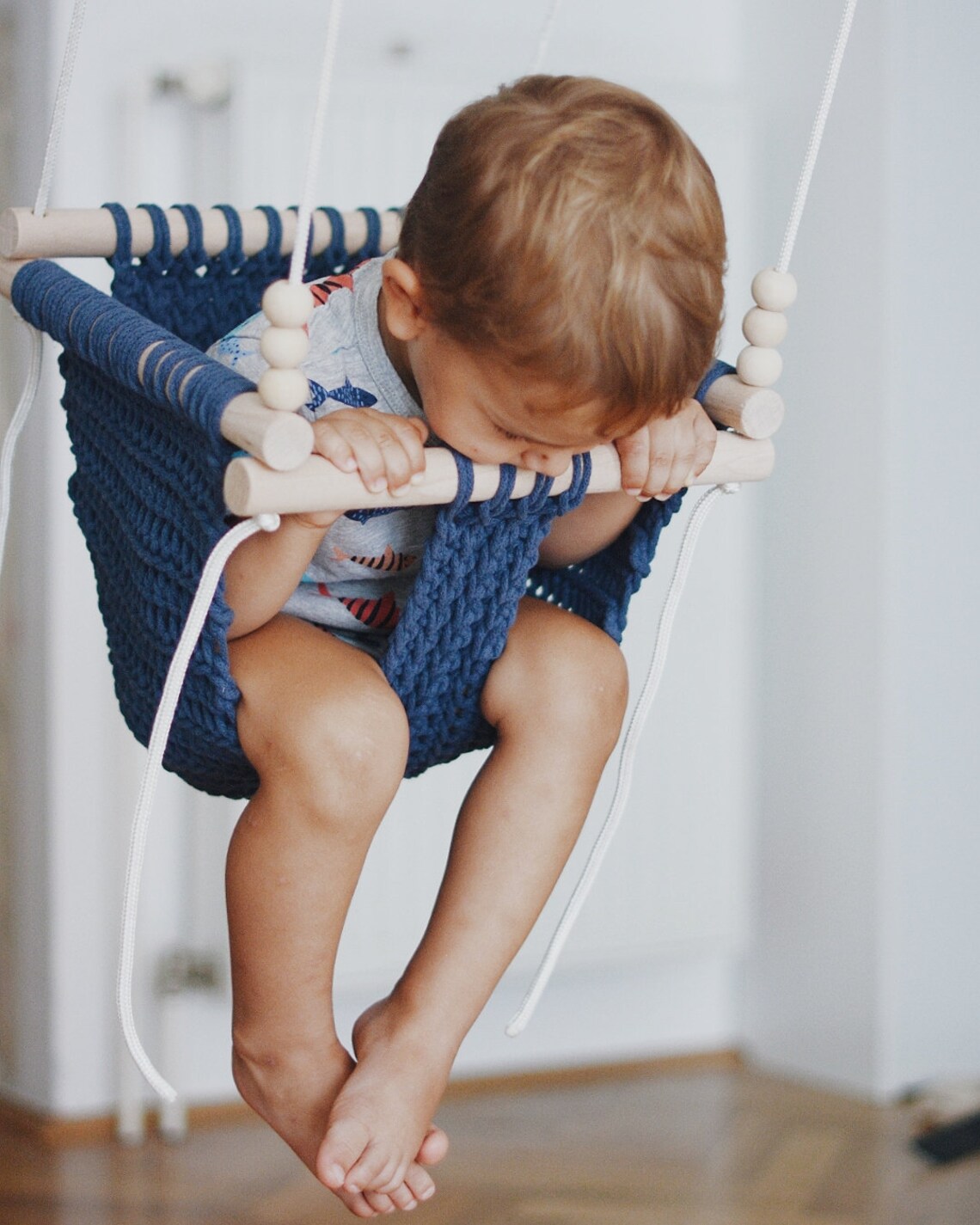 Baby Swing Kids Swing Crochet Handmade Baby Swing Chair Etsy