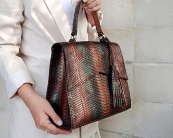 python skin bags singapore