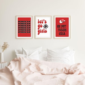 Texas Tech Wall Art Prints, Set of 3 (Digital Download)