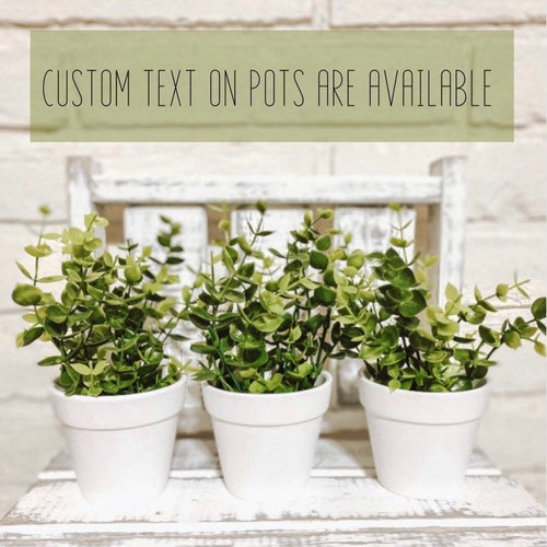 Tiered Tray Blueberry Greenery Arrangement Farmhouse Greenery Etsy