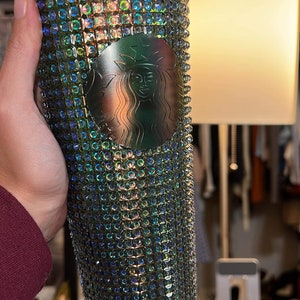 Fall 2022 Starbucks gridcup Rhinestone embellishment