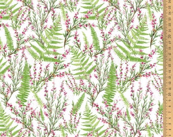 BW fabric rosehip time 145 cm wide Acufactum