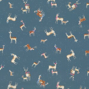 Westfalenstoff series Kitzbühel with small deer 0.50 cm x 150 cm 010503114