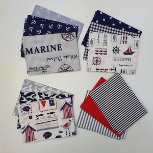 Westfalenstoff Fabric Package 12 Fabrics &quot; Hamburg &quot;